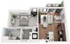 Floor Plan at 1000 Speer by Windsor